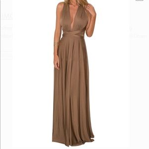 Von Ronen New York Convertible Maxi Dress